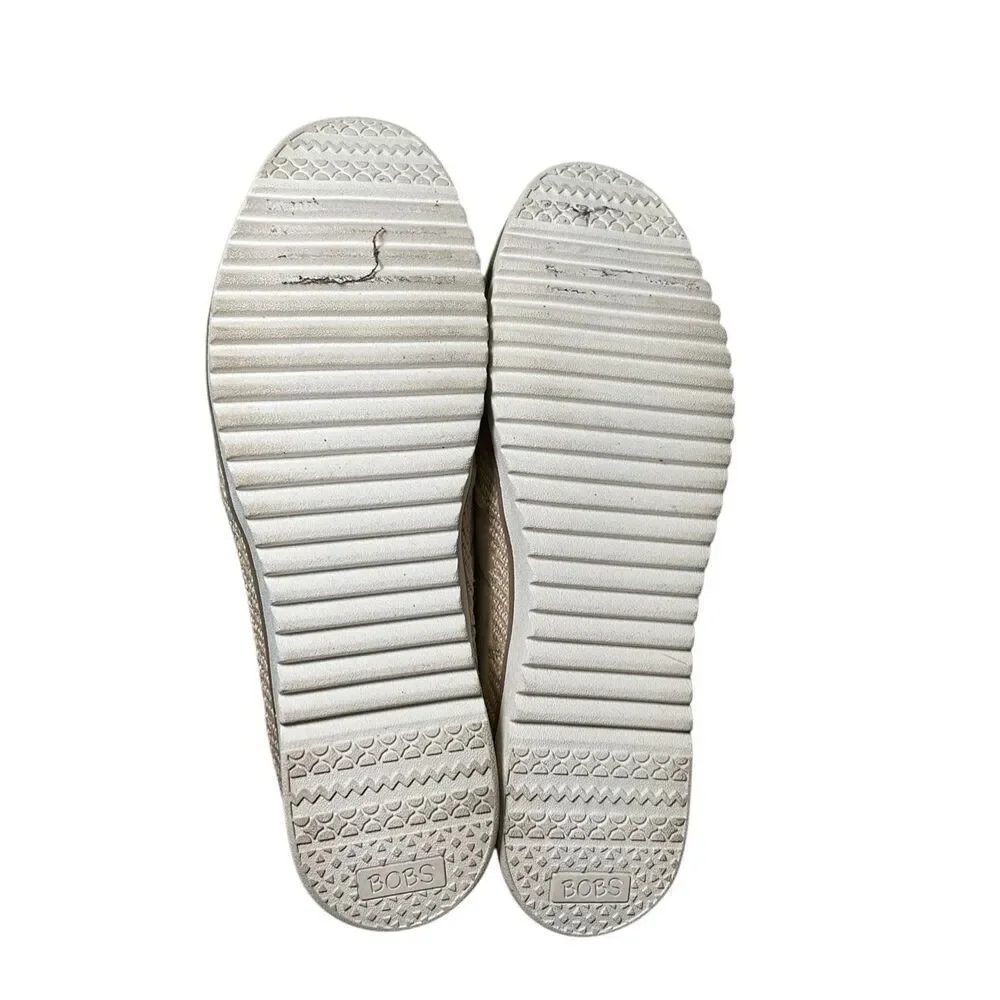 BOBS from Skechers linen uppers